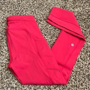 Lululemon leggings- pink